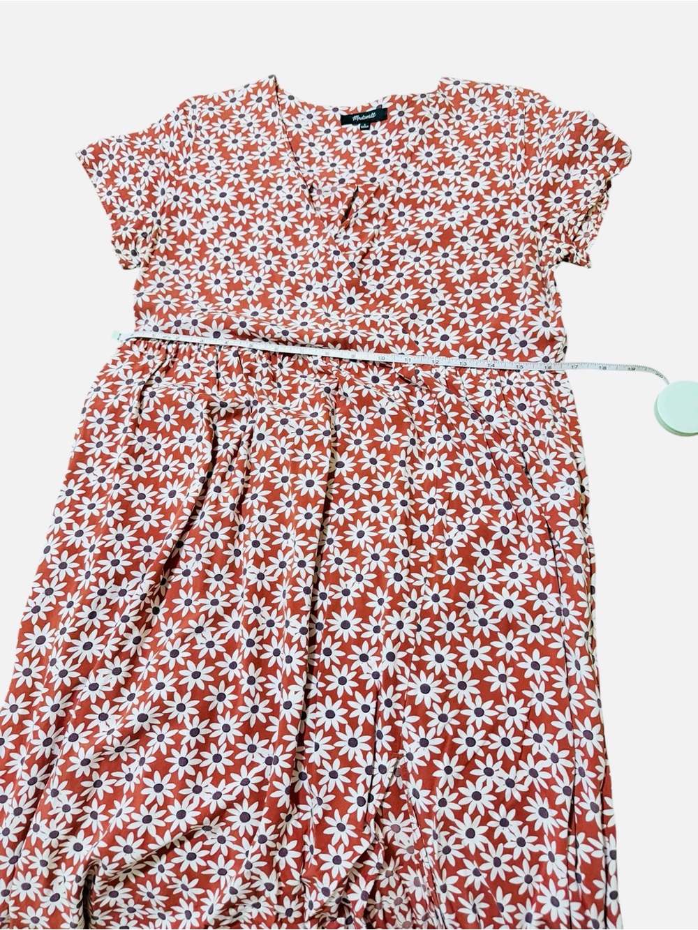 💚💚 MADEWELL Clara Midi Dress in Falling Daisies - Picture 12 of 15